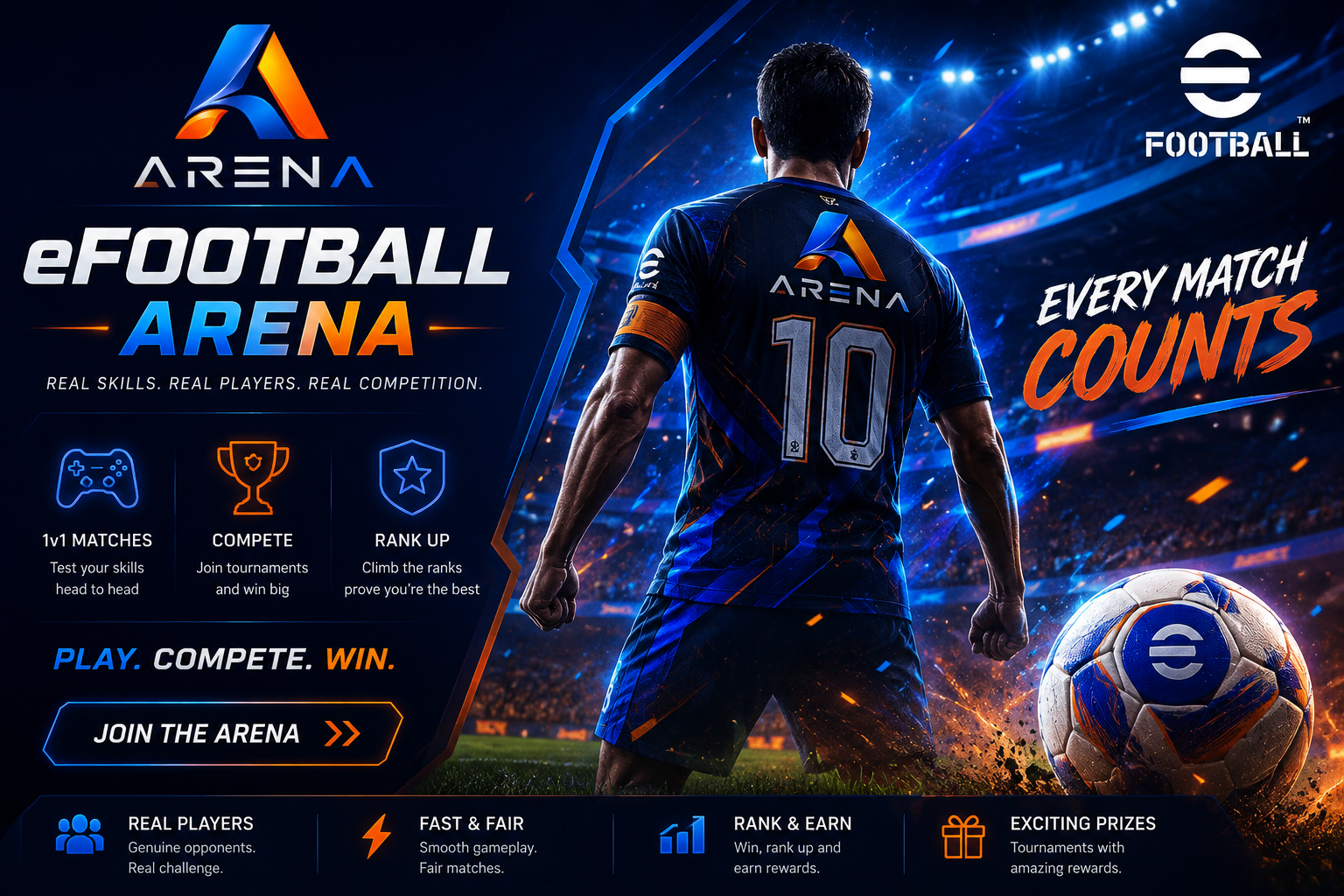 Arena eFootball Launch Cup #001